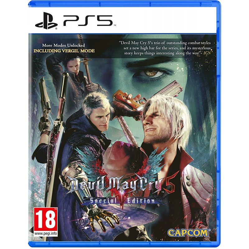 Devil May Cry 5 Edition Spéciale PS5-JEUX PS5 - PlayStation 5-ps5.tn