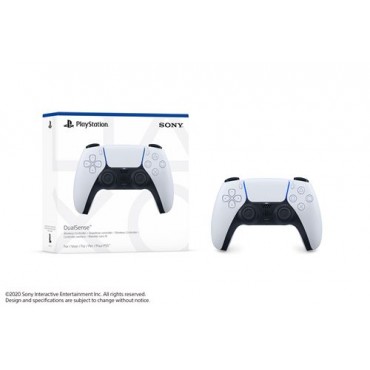 Manette PlayStation 5 officielle Sony DualSense Blanc --ps5.tn